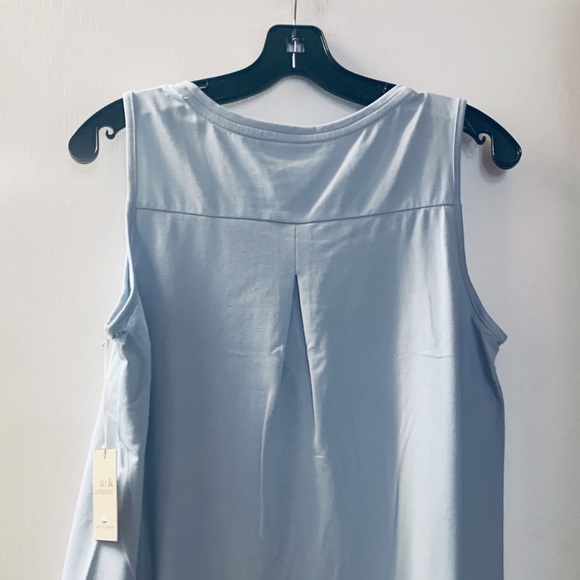 🆕Bluebell-Cotton Rich Curved Hem Tank Top - Picture 4 of 5